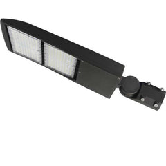 Metro LED - Parking Lot & Roadway Lights; Fixture Type: Roadway Light ; Lamp Type: LED ; Lens Material: Polycarbonate ; Lamp Base Type: Integrated LED ; Mounting Type: Slipfitter ; Voltage: 100-277V - Exact Tooling