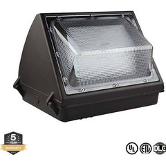 Metro LED - Wall Pack Light Fixtures; Lamp Type: Integrated LED ; Wattage: 120 ; Voltage: 100-277 V ; Housing Material: Aluminum Alloy/Stainless Steel - Exact Tooling