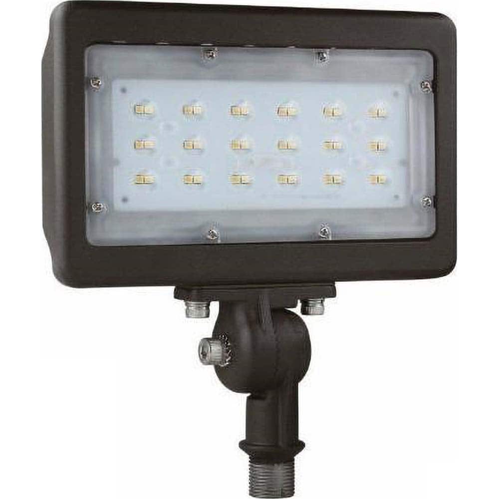 Metro LED - Floodlight Fixtures; Mounting Type: Universal ; Housing Color: Dark Bronze ; Housing Material: Aluminum Alloy/Stainless Steel ; Lamp Type: Integrated LED ; Wattage: 30 - Exact Tooling
