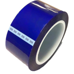 Bertech - Anti-Static Equipment Accessories; Type: ESD Polyester Tape ; Backing Material: Polyester (Film) ; Series: ESDBPT ; Tape Width (Inch): 10 ; Tape Length (Feet): 216.00 ; Tape Length (yd): 72.00 - Exact Tooling