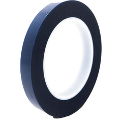 Bertech - Masking & Painters Tape; Tape Type: High Temperature Masking Tape ; Material Type: Polyester Film ; Width (Inch): 7/16 ; Length (Feet): 216.000 ; Length (yd): 72.00 ; Color: Blue - Exact Tooling