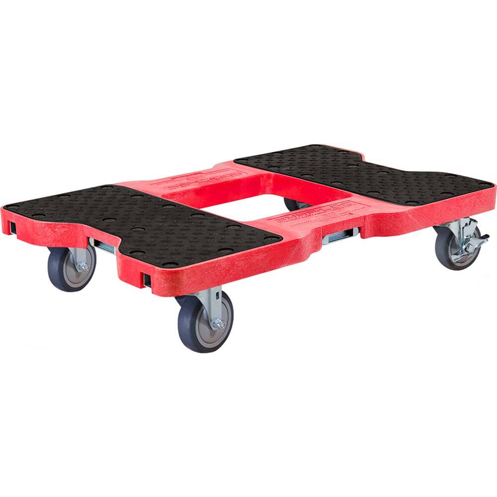 Snap-Loc - Dollies; Load Capacity (Lb.): 1200.000 ; Material: HDPE ; Length: 32 (Inch); Width (Inch): 20-1/2 ; Wheel Diameter (Decimal Inch): 4.0000 ; Height (Inch): 7 - Exact Tooling