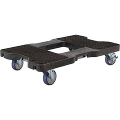 Snap-Loc - Dollies; Load Capacity (Lb.): 1200.000 ; Material: HDPE ; Length: 32 (Inch); Width (Inch): 20-1/2 ; Wheel Diameter (Decimal Inch): 4.0000 ; Height (Inch): 7 - Exact Tooling