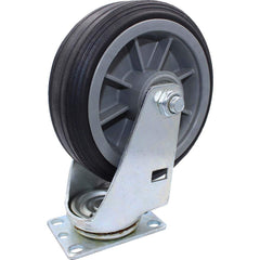 Snap-Loc - Specialty Casters; Type: Caster ; Style: Swivel ; Mount: Stem ; Load Capacity (Lb.): 375.000 ; Wheel Diameter: 6 (Inch); Wheel Width: 1-1/4 (Inch) - Exact Tooling