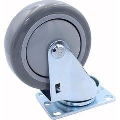 Snap-Loc - Specialty Casters; Type: Caster ; Style: Swivel ; Mount: Stem ; Load Capacity (Lb.): 375.000 ; Wheel Diameter: 4 (Inch); Wheel Width: 1-1/8 (Inch) - Exact Tooling