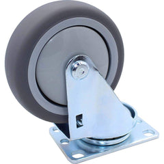 Snap-Loc - Specialty Casters; Type: Caster ; Style: Swivel ; Mount: Stem ; Load Capacity (Lb.): 300.000 ; Wheel Diameter: 4 (Inch); Wheel Width: 1-1/8 (Inch) - Exact Tooling
