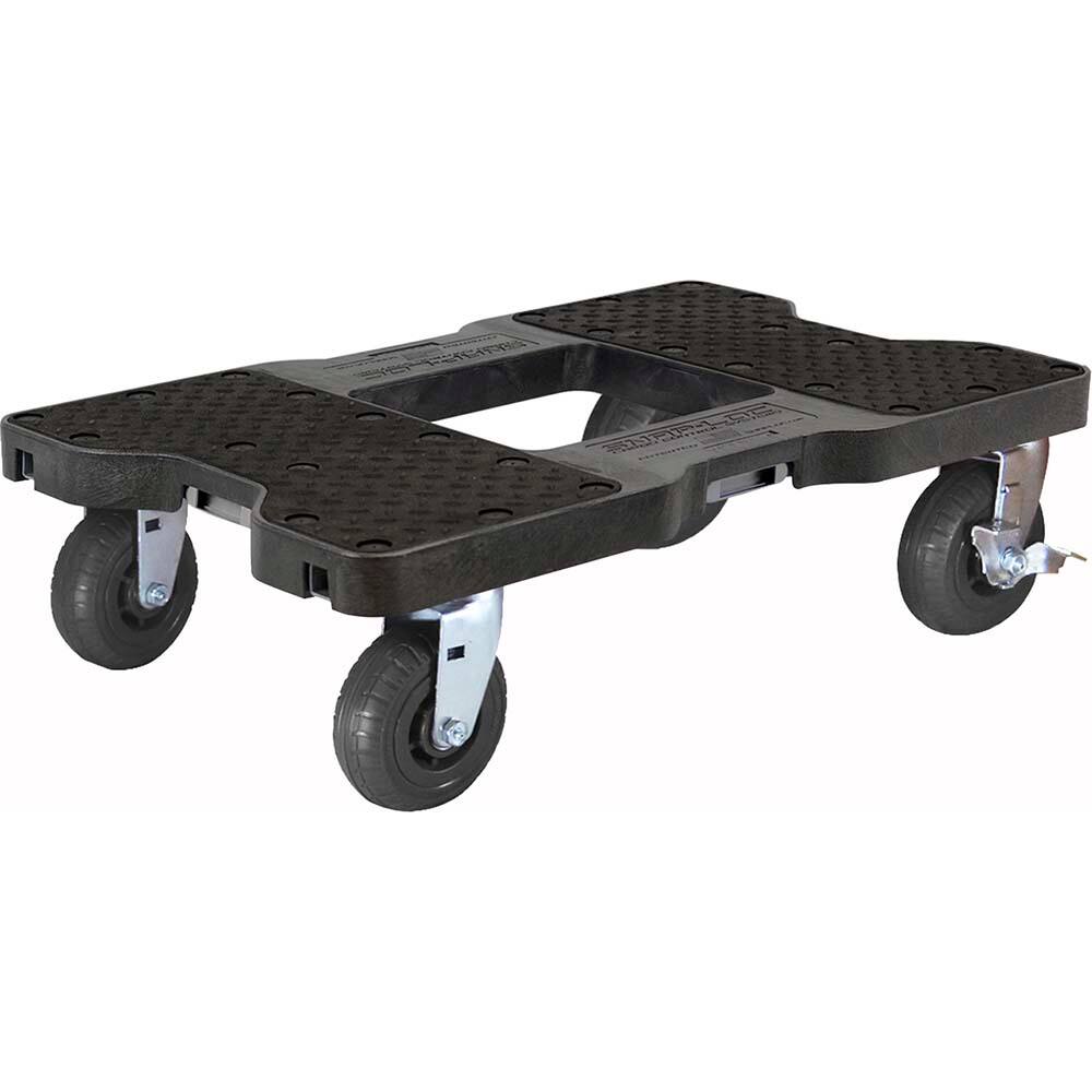 Snap-Loc - Dollies; Load Capacity (Lb.): 1600.000 ; Material: HDPE ; Length: 32 (Inch); Width (Inch): 20-1/2 ; Wheel Diameter (Decimal Inch): 4.0000 ; Height (Inch): 9 - Exact Tooling