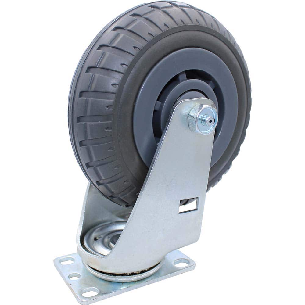 Snap-Loc - Specialty Casters; Type: Caster ; Style: Swivel ; Mount: Stem ; Load Capacity (Lb.): 400.000 ; Wheel Diameter: 6 (Inch); Wheel Width: 1-5/8 (Inch) - Exact Tooling