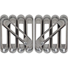 Snap-Loc - Anchors, Grips & Straps; Type: E-Track Anchor ; Temporary or Permanent: Temporary ; Sling Connection Type: None ; Material: Steel ; Capacity (Lb.): 3000 ; Anchor Length (Inch): 5 - Exact Tooling