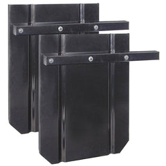 Buyers Products - Fender Protectors; Length (Inch): 28 ; Width (Inch): 22 ; Color: Black - Exact Tooling