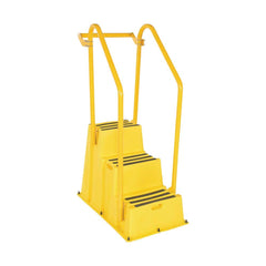 Vestil - Step Ladders; Type: Step Stool ; Height (Feet): 5' 4-5/8" ; Industry Rating: Type IA ; Load Capacity (Lb.): 500.000 ; Material: Polyethylene ; Base Spread: 4-3/16 (Inch) - Exact Tooling