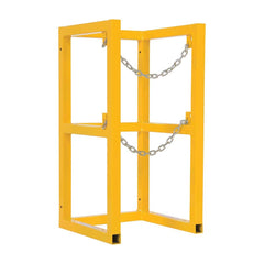 Vestil - Gas Cylinder Carts, Racks, Stands & Holders; Type: Cylinder Barricade Rack ; Fits Cylinder Diameter: 4, 5, 6, 7, 8, 9, 10, 11, 12, 13, 14 (Inch); Number of Cylinders: 0 ; Width (Inch): 16-1/2 ; Width (Decimal Inch): 16.5000 ; Height (Inch): 32 - Exact Tooling