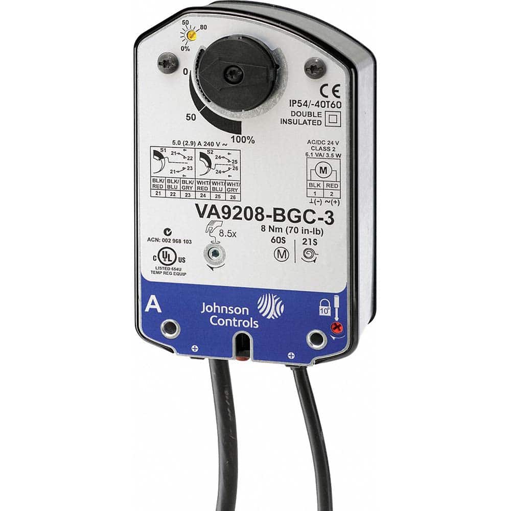 Johnson Controls - Valve Actuators; Type: Spring Return ; For Use With: VG 1000 Ball Valves - Exact Tooling