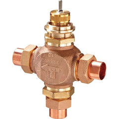Johnson Controls - Temperature Control Valves; End Connections: Sweat ; Pipe Size: 1/2 - Exact Tooling