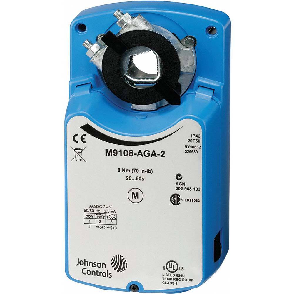 Johnson Controls - Valve Actuators; Type: Self-Centering Clamping ; For Use With: Dampers and Valves - Exact Tooling