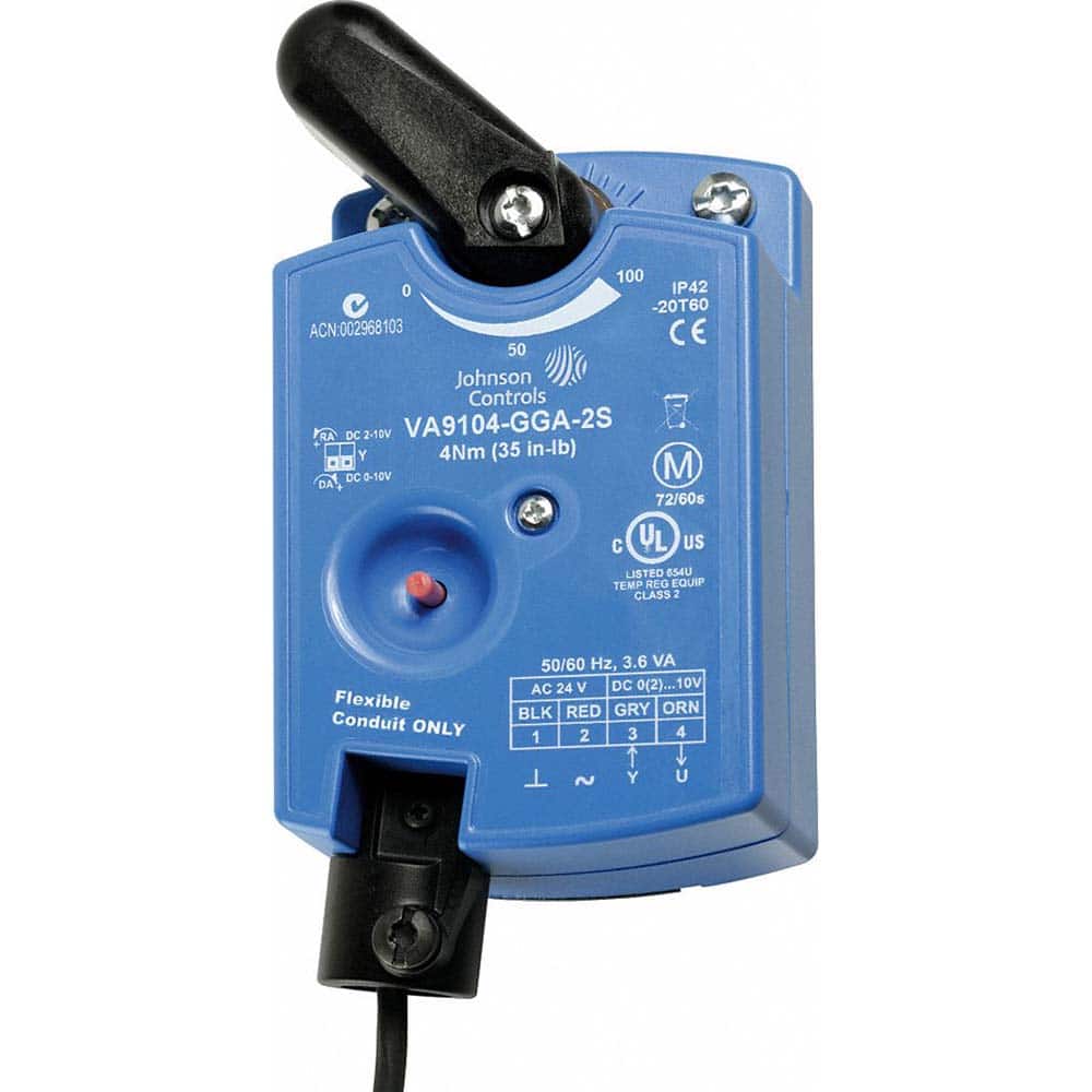 Johnson Controls - Valve Actuators; Type: Non-Spring Return ; For Use With: VG 1000 Ball Valves - Exact Tooling