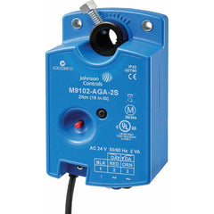 Johnson Controls - Automatic Vent Dampers; Type: Self-Centering Clamping Shaft ; Minimum Temperature (F): -4.000 ; Maximum Temperature (F): 140.000 ; Voltage: 24VAC - Exact Tooling