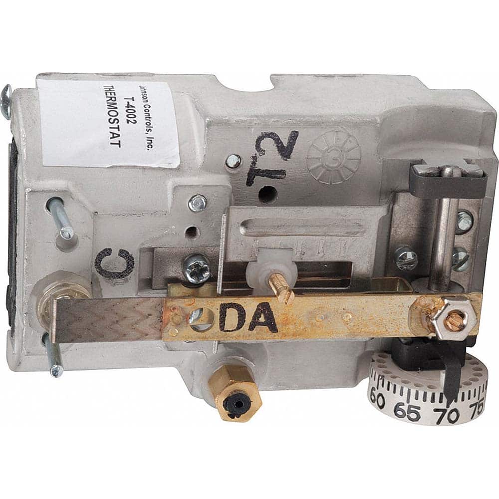 Johnson Controls - Thermostats; Type: Pneumatic Thermostat ; Style: Vertical Mounting ; Minimum Temperature (F): 55.000 ; Maximum Temperature (F): 85.000 - Exact Tooling