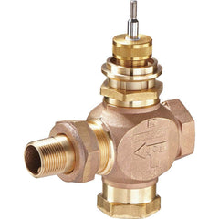 Johnson Controls - Temperature Control Valves; End Connections: Union ; Pipe Size: 1-1/2 - Exact Tooling
