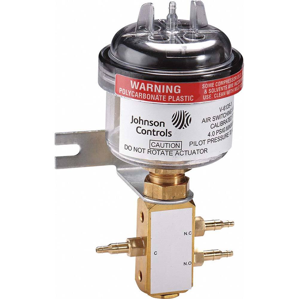 Johnson Controls - Temperature Control Valves; End Connections: Barb x Barb ; Pipe Size: 1/4 - Exact Tooling