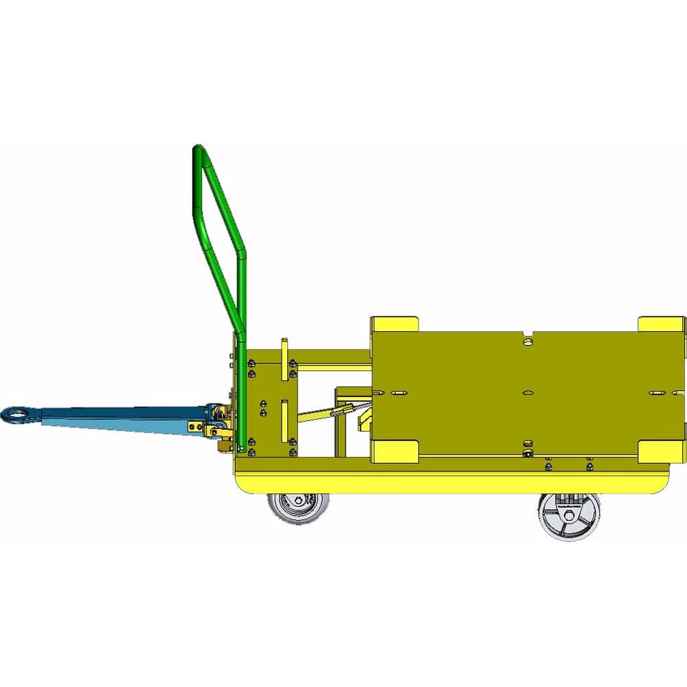 Hovair - Carts; Type: Rotate Cart ; Load Capacity (Lb.): 2500.000 ; Width (Inch): 40 ; Length (Inch): 40 ; Height (Inch): 13 ; Material: Steel - Exact Tooling