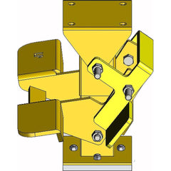 Hovair - Cart Accessories; Media Type: Floor Brake ; For Use With: For use 25-3020, 25-3030, 25-3050 ; Color: Traffic Yellow - Exact Tooling
