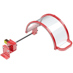Rockford Systems - Lathe Chuck Guards; Type: Shield & Mount ; Shield Material: Steel; Polycarbonate ; For Minimum Chuck Size (Inch): 1 ; For Maximum Chuck Size (Inch): 18 ; Shield Width (Inch): 10 ; Shield Height (Inch): 10 - Exact Tooling
