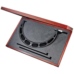 Starrett - Mechanical Outside Micrometers; Minimum Measurement (mm): 500.00 ; Maximum Measurement (mm): 525.00 ; Graduation (mm): 0.01 ; Features: Starrett Satin Chrome Finish - No Glare - Exact Tooling