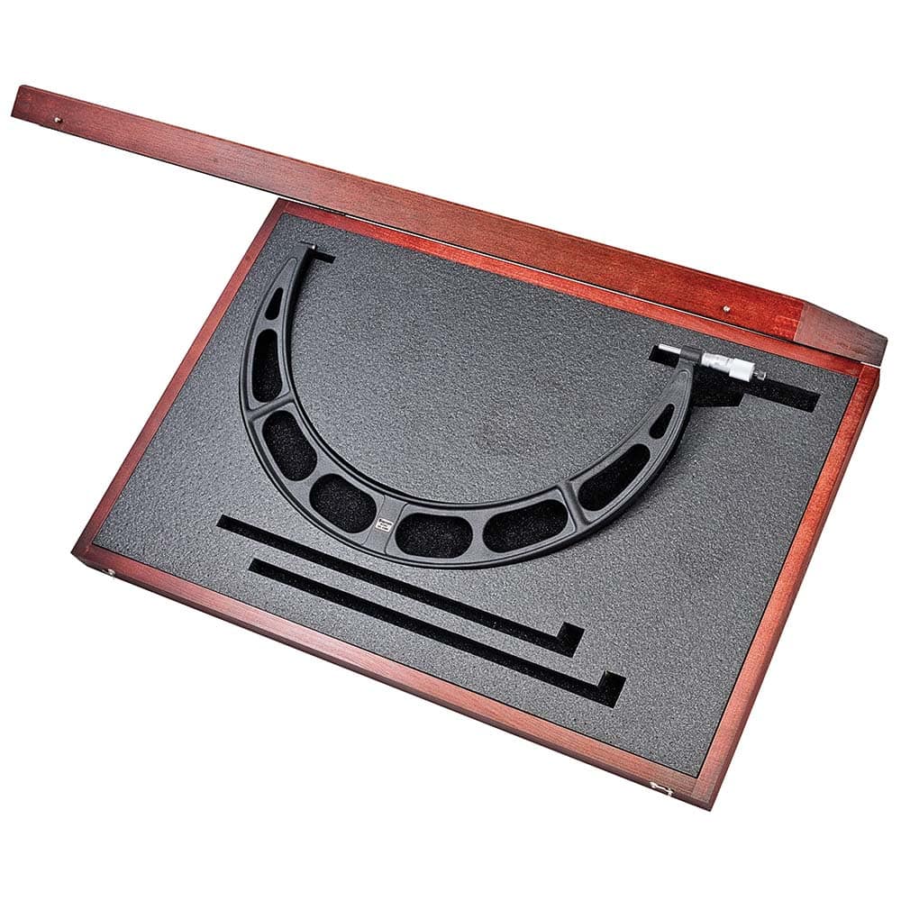 Starrett - Mechanical Outside Micrometers; Minimum Measurement (mm): 450.00 ; Maximum Measurement (mm): 475.00 ; Graduation (mm): 0.01 ; Features: Starrett Satin Chrome Finish - No Glare - Exact Tooling
