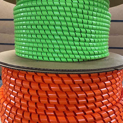 MM Newman - Cable Sleeves; Sleeve Type: Spiral Bundling; Expandable; Wire & Hose Harness; Automotive; Wrap-around; Spiral Wrap ; Inside Diameter (Decimal Inch): 0.18 ; Inside Diameter (Inch): 0.18 ; Color: Orange UV ; Resistance Features: Acid Resistant; - Exact Tooling