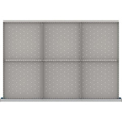 LISTA - 6-Compartment Drawer Divider Layout for 3.15" High Drawers - Exact Tooling