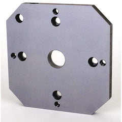 TE-CO - Vise Accessories; Product Type: Adapter Plate ; Product Compatibility: 6" Vises ; Number of Pieces: 1 ; Material: Steel ; Jaw Width (Inch): 6 ; Product Length (Inch): 12 - Exact Tooling