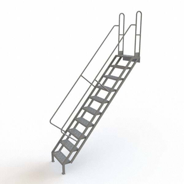 TRI-ARC - Rolling & Wall Mounted Ladders & Platforms Type: Stairway Slope Ladder Style: Stair Unit - Exact Tooling
