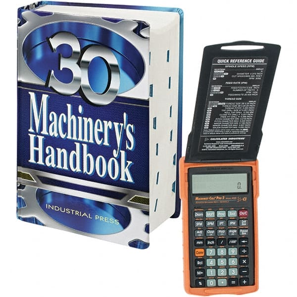 Industrial Press - Reference Manuals & Books Applications: Machine Shop Reference Subcategory: Machinery's Handbook - Exact Tooling