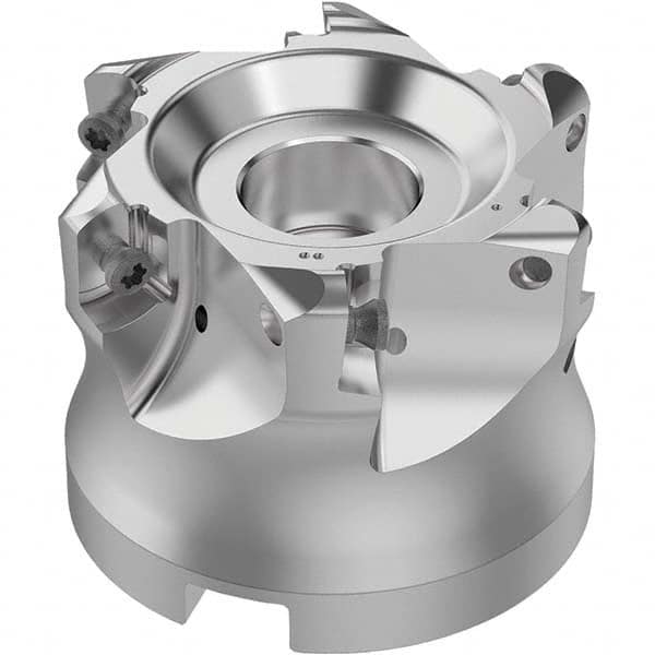 Seco - Indexable High-Feed Face Mills Cutting Diameter (mm): 66.00 Maximum Depth of Cut (mm): 1.80 - Exact Tooling
