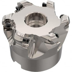 Seco - Indexable Copy Face Mills Cutting Diameter (mm): 40.79 Cutting Diameter (Decimal Inch): 1.6059 - Exact Tooling