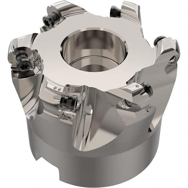 Seco - Indexable Copy Face Mills Cutting Diameter (mm): 40.00 Cutting Diameter (Decimal Inch): 1.5748 - Exact Tooling