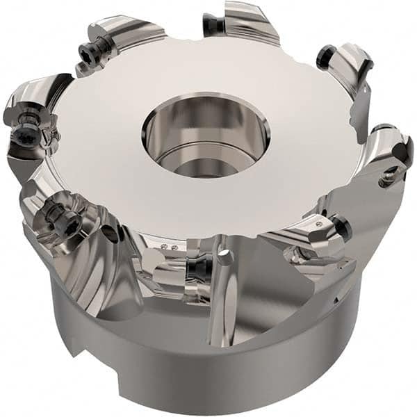 Seco - Indexable Copy Face Mills Cutting Diameter (mm): 53.00 Cutting Diameter (Decimal Inch): 2.0866 - Exact Tooling