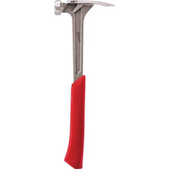 Milwaukee Tool - Nail & Framing Hammers Claw Style: Straight Head Weight Range: 17 oz. - 20 oz. - Exact Tooling
