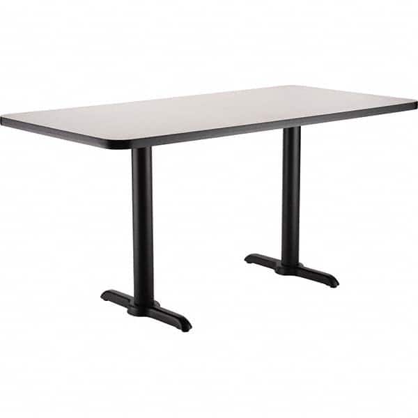 National Public Seating - Stationary Tables Type: Breakroom Material: HPL Particleboard Core w/T-Mold; Steel - Exact Tooling