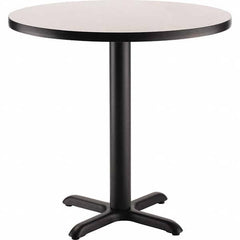 National Public Seating - Stationary Tables Type: Breakroom Material: HPL Particleboard Core w/T-Mold; Steel - Exact Tooling