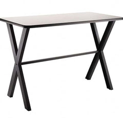 National Public Seating - Stationary Tables Type: Cafeteria Tables Material: HPL Top; MDF Core w/Protect Edge; Steel - Exact Tooling