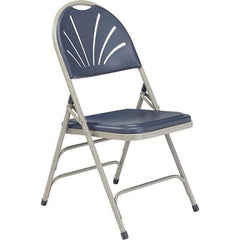 National Public Seating - Folding Chairs Pad Type: Folding Chair w/Plastic Seat & Back Material: Plastic/Steel - Exact Tooling