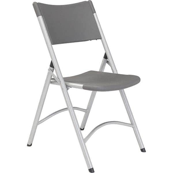 National Public Seating - Folding Chairs Pad Type: Folding Chair w/Plastic Seat & Back Material: Plastic/Steel - Exact Tooling