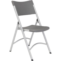 National Public Seating - Folding Chairs Pad Type: Folding Chair w/Plastic Seat & Back Material: Plastic/Steel - Exact Tooling