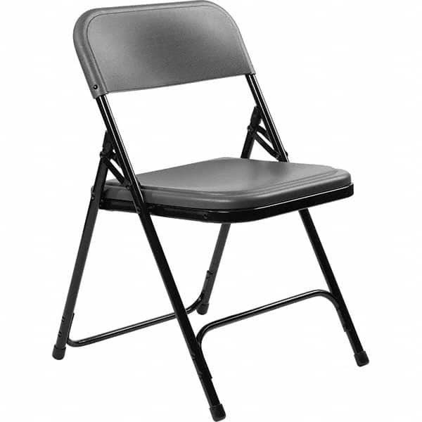 National Public Seating - Folding Chairs Pad Type: Folding Chair w/Plastic Seat & Back Material: Plastic/Steel - Exact Tooling