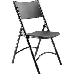 National Public Seating - Folding Chairs Pad Type: Folding Chair w/Plastic Seat & Back Material: Plastic/Steel - Exact Tooling