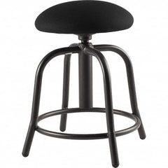 National Public Seating - Swivel & Adjustable Stools Type: Adjustable Height Swivel Stool Overall Height: 25 - Exact Tooling