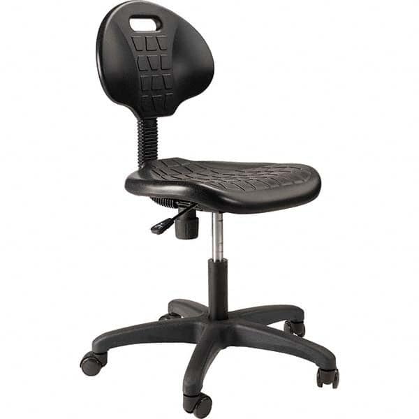 National Public Seating - Swivel & Adjustable Stools Type: Adjustable Height Swivel Stool Overall Height: 37 - Exact Tooling