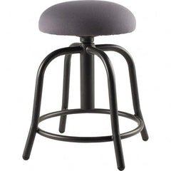 National Public Seating - Swivel & Adjustable Stools Type: Adjustable Height Swivel Stool Overall Height: 25 - Exact Tooling